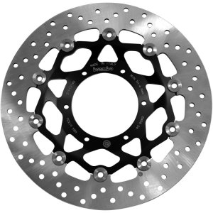Honda CB Hornet Brake Rotor (1) - Front - Brembo OE Powersports - Slotted - `07-`14